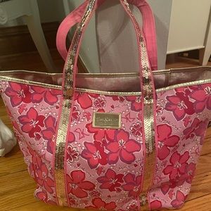 Lilly Pulitzer Sigma Kappa Sequin Tote